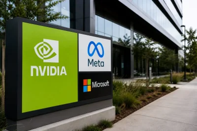 Open-Weight AI Coalition Grows 40% Ahead of Key Earnings for Nvidia, Microsoft, Meta
