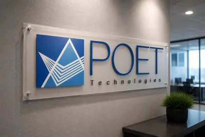 POET Technologies Stock Slips Again as $400M AI Optics Plan Faces New Hurdles