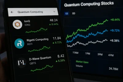 Quantum Stocks End Week Mixed as Government Funding Boost Fades