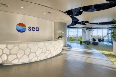 Sea's Shopee Sets $1B EBITDA Goal; Stock Soars 13.7%