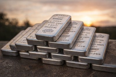 Silver Retreats in Holiday-Thinned Trade as Markets Await Fed Minutes