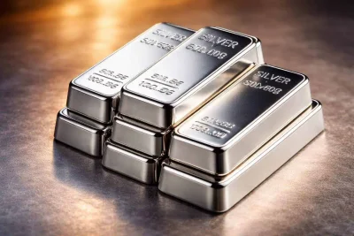 Silver Soars 5.8% Amid Dollar Retreat, Traders Eye Key U.S. Data