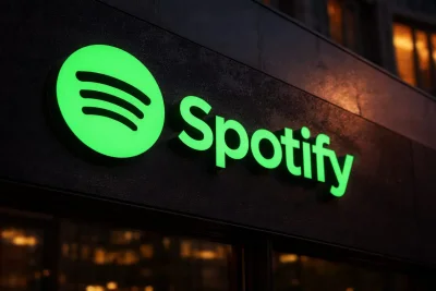 Spotify Shares Gain Ahead of Holiday Break Amid AI Market Tensions