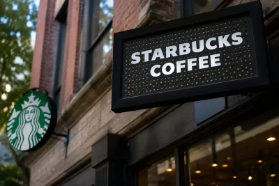 Starbucks Gains $2.9B Market Cap on AI Software Savings Target