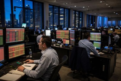 Tech Futures Slide as Oil Surge and Rate Fears Hit Growth Stocks