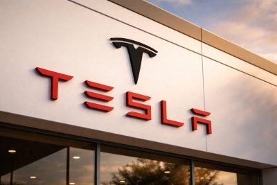 Tesla Holds Steady at $417 Amid AI Volatility and Rate-Cut Speculation