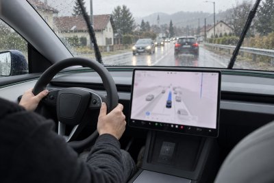 Tesla Rebounds on EU Approval, but Cybercab Selloff Lingers