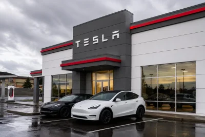 Tesla's Rally Halts as Robotaxi Ambitions Face New Scrutiny