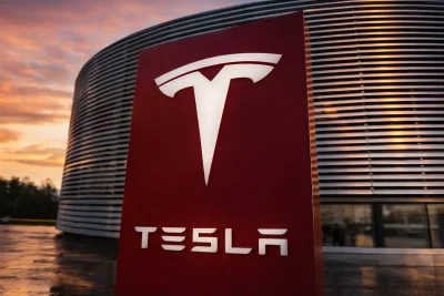 Tesla Shares Edge Higher Amid Mixed European Sales Signals