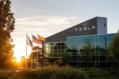 Tesla Stock Climbs on Lithuania's Approval of FSD Software