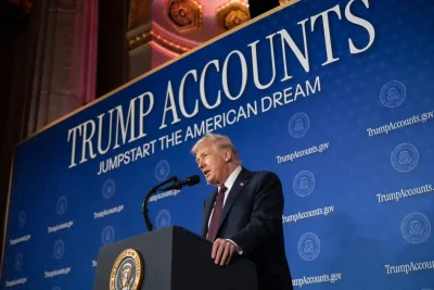Trump Accounts Launch Triggers Major ETF Inflow for Wall Street