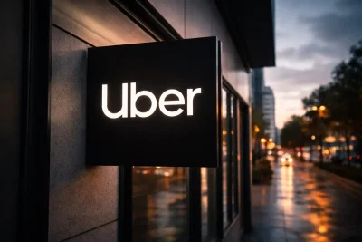 Uber Shares Dip on Robotaxi Strategy Costs Amid Tech Selloff