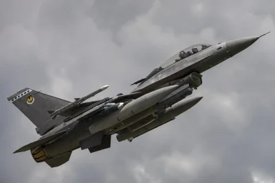Ukraine F-16 Kill Boosts Lockheed Martin's Missile Sales Surge