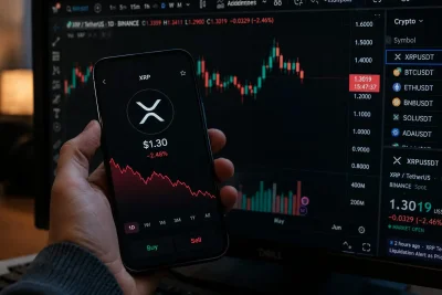 XRP Recovers Above $1.32 After Testing Key Support Level
